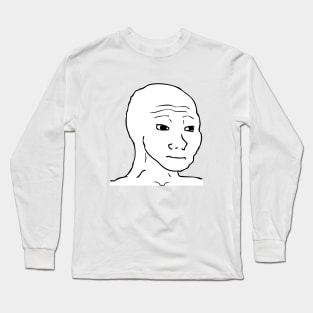 That Feel Bro Face Meme Long Sleeve T-Shirt